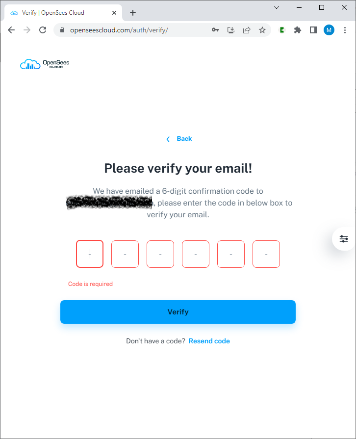 OpenSees Cloud Verify