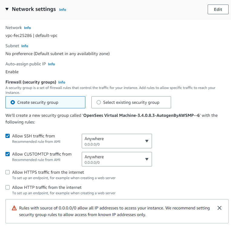 Network Settings