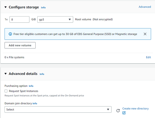 Storage Details